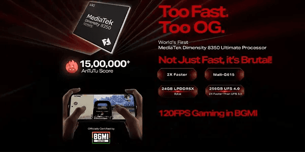 Infinix GT 30 Pro Dual Sim, 512GB, 12GB Ram, 5G - Black