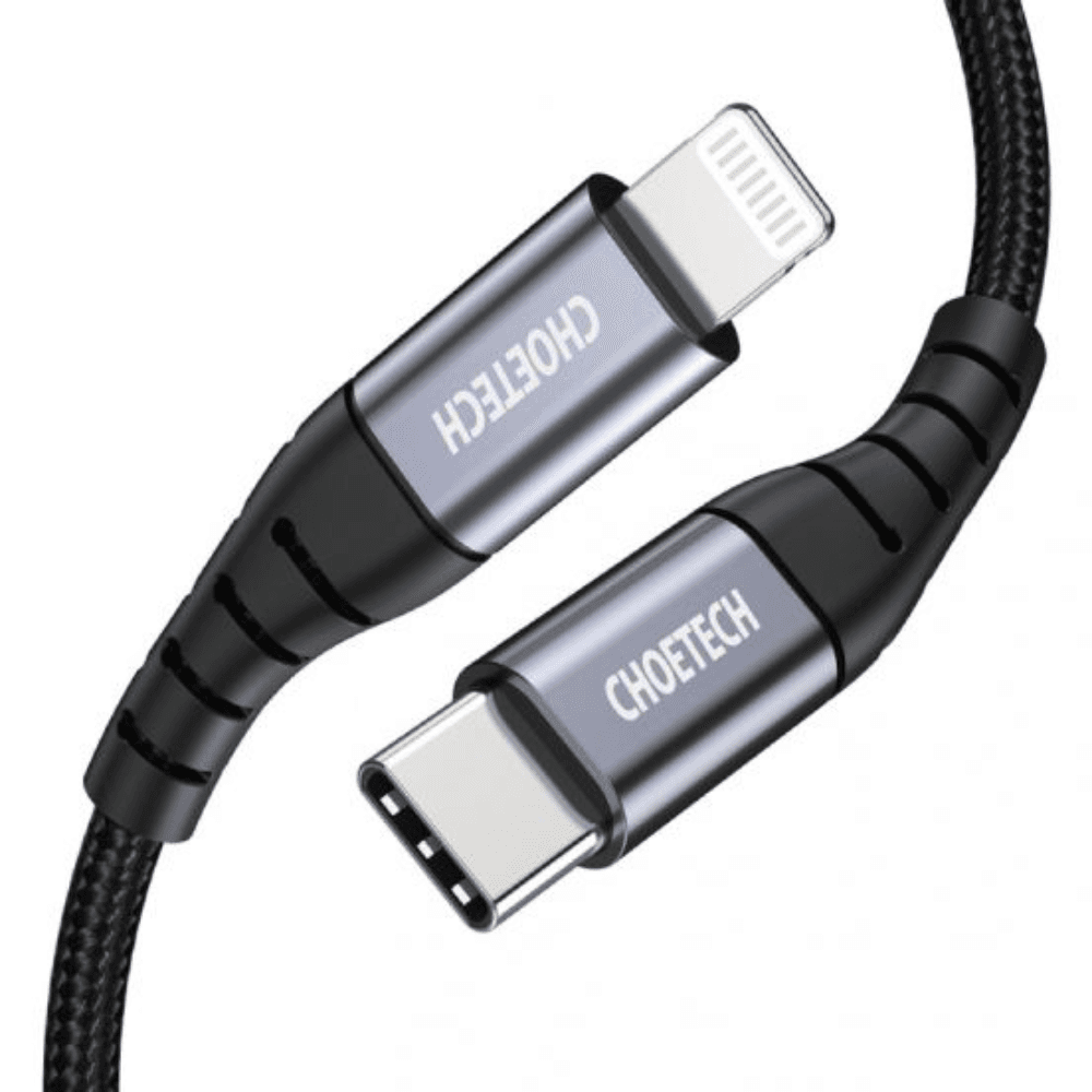 Choetech USB-C To Lightning 1.2M, IP0039 - Black