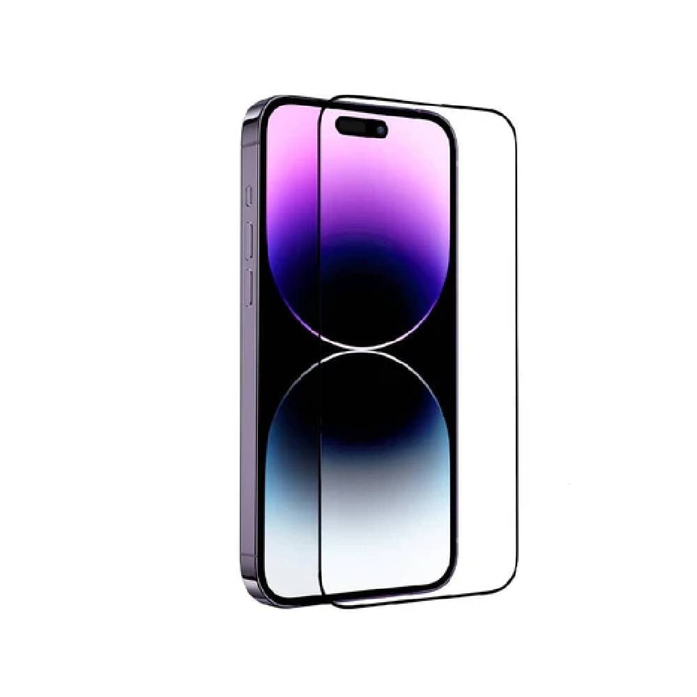 غطاء حماية بايكرون لهاتف iPhone 14 Pro Max، شفاف بالكامل، مضاد للبكتيريا - شفاف