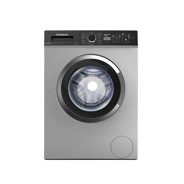 Tornado Fully Automatic Washing Machine, 7 Kg - Silver, TWV-FN710SLOA