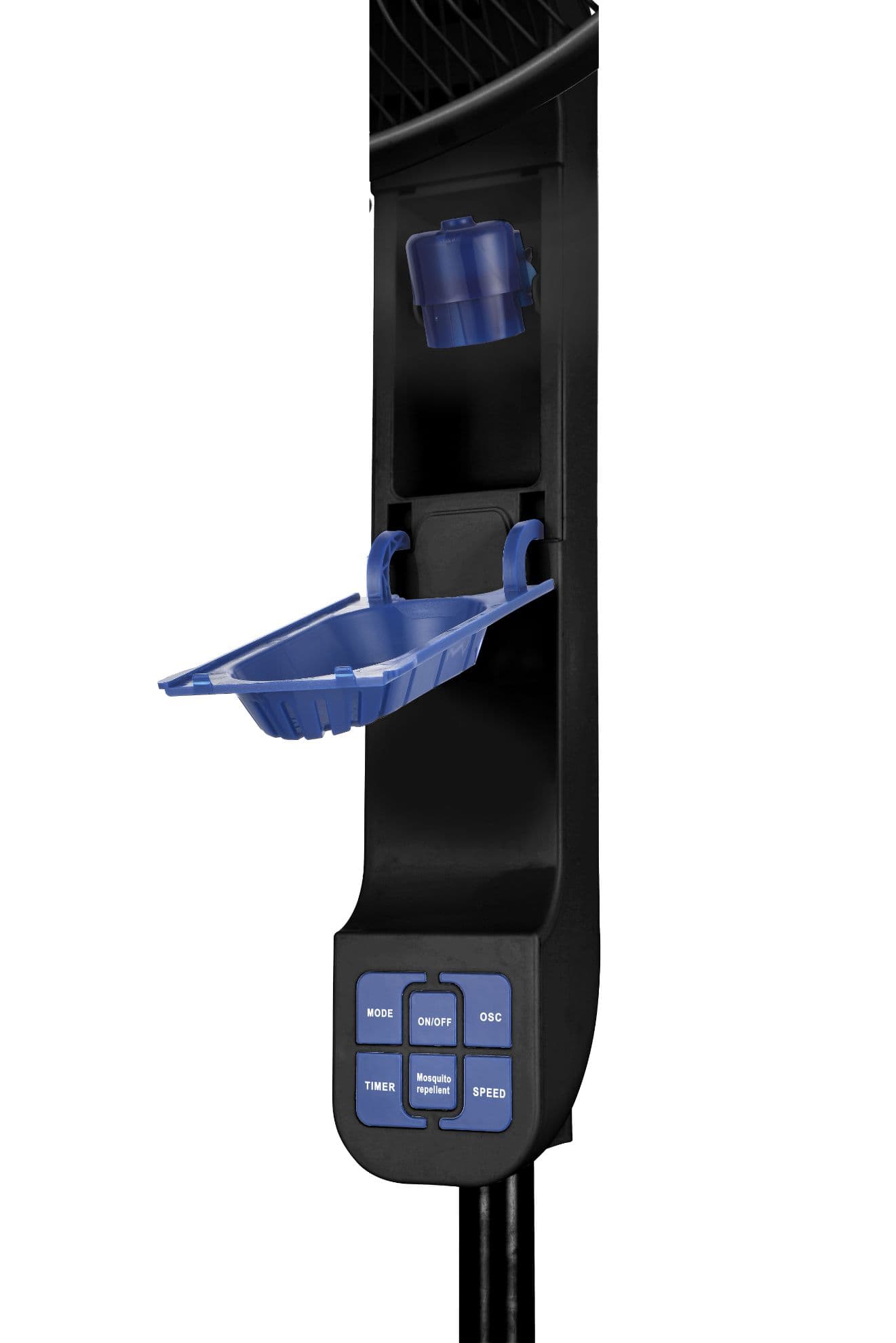 Armadillo Digital Stand Fan, With Remote Control, 18 Inch, Black - ARM-SDA-SFN-BK-0007