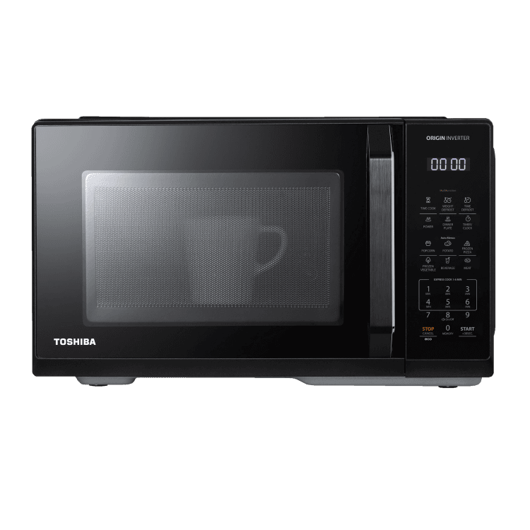 Toshiba Microwave, 25L, 900W, Digital, MW3-EM25PEI(BK) - Black