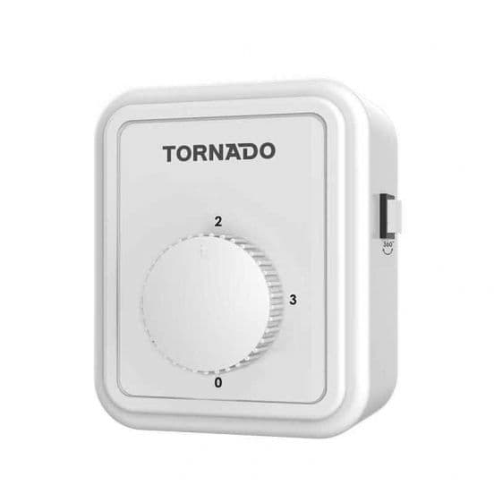 Tornado Orbit Fan Carioca 16 Inch 4 Blades , White - TOF-49Y