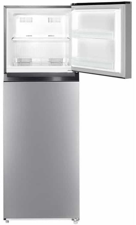 Toshiba No Frost Refrigerator, 411 Liters, 2 Doors - Silver