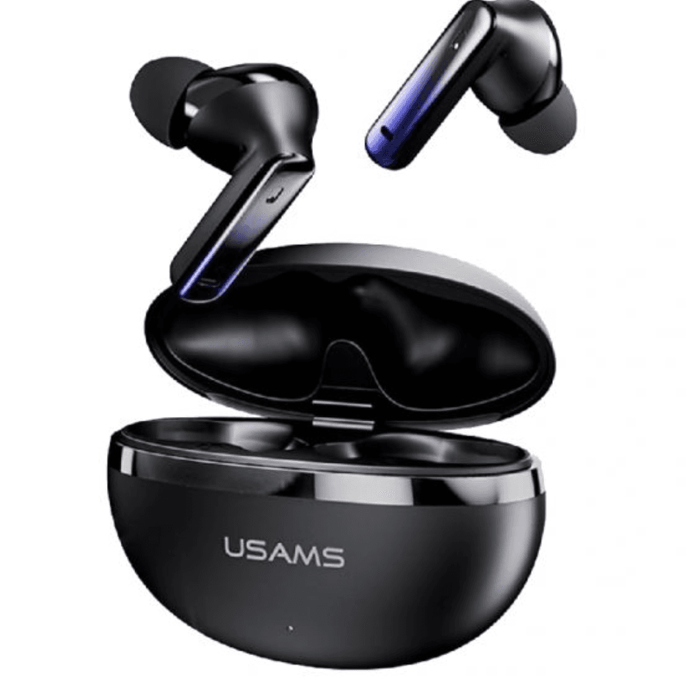 Usams Echo E02 Wireless Earphones, BHAJE0201 - Black