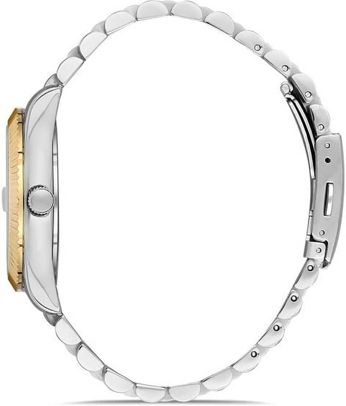 Daniel Klein Analog Dress Watch for Women, Stainless Steel Strap - Silver, DK.1.13039-3