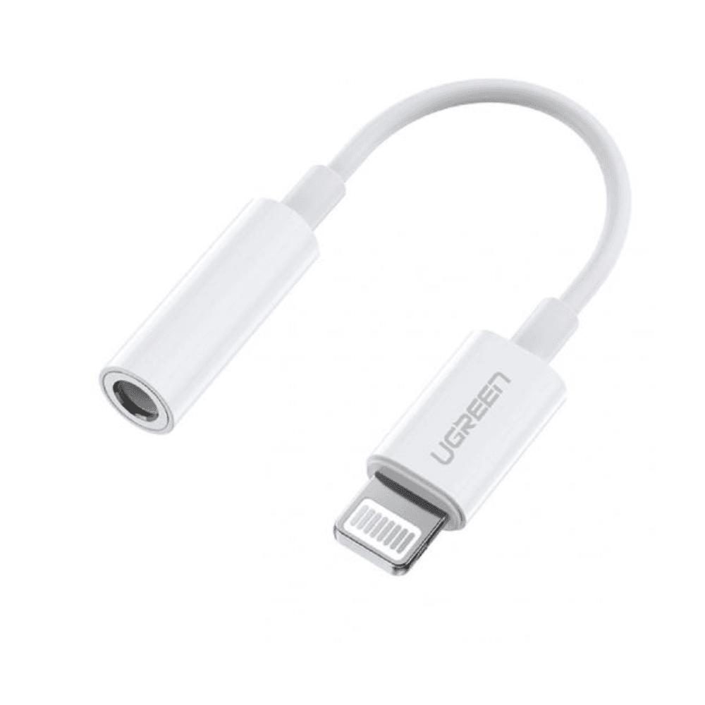 Ugreen 30759 Headphone Jack Converter From 3.5mm To Lightning - White
