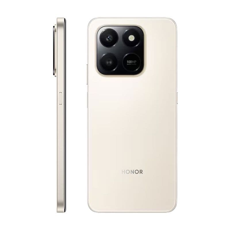 Honor X7d Dual SIM, 256GB, 8GB RAM, 4G LTE - Desert Gold
