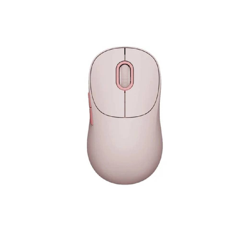 Xiaomi Wireless Mouse 3, Silent, Ergonomic, and Multi Device Connectivity - Pink