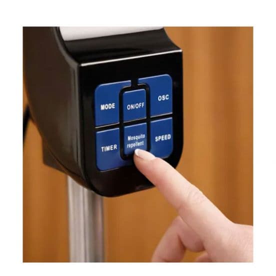 Armadillo Stand Fan 18 inch Mosquito Function Remote Control 75W - ARM-SDA-SFN-BK-0007