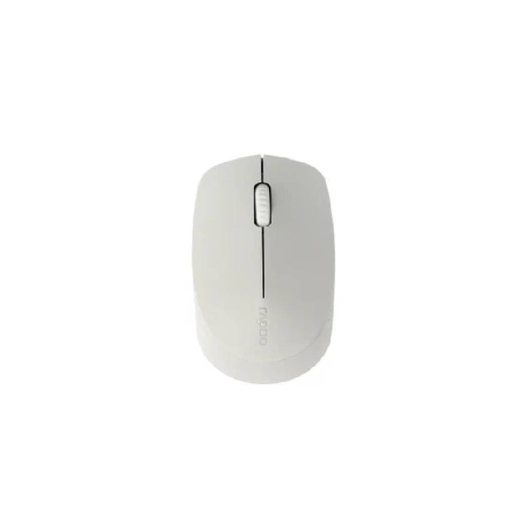 Rapoo Wireless Mouse M100 Silent, High Resolution 1300 DPI Sensor Silent Click-Silver