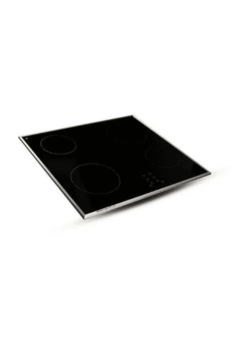 Kitchen Line Built-in Hob, Electric, 60 cm, 4 Burners, Ceramic, Touch, VTN04N - Black