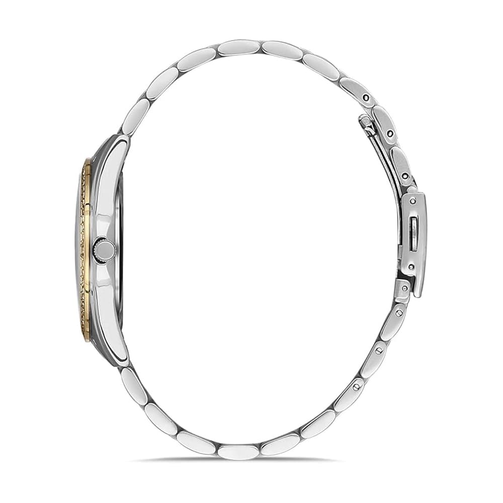 Daniel Klein Analog Casual Watch for Women, Stainless Steel Strap - Silver, DK.1.13088-2