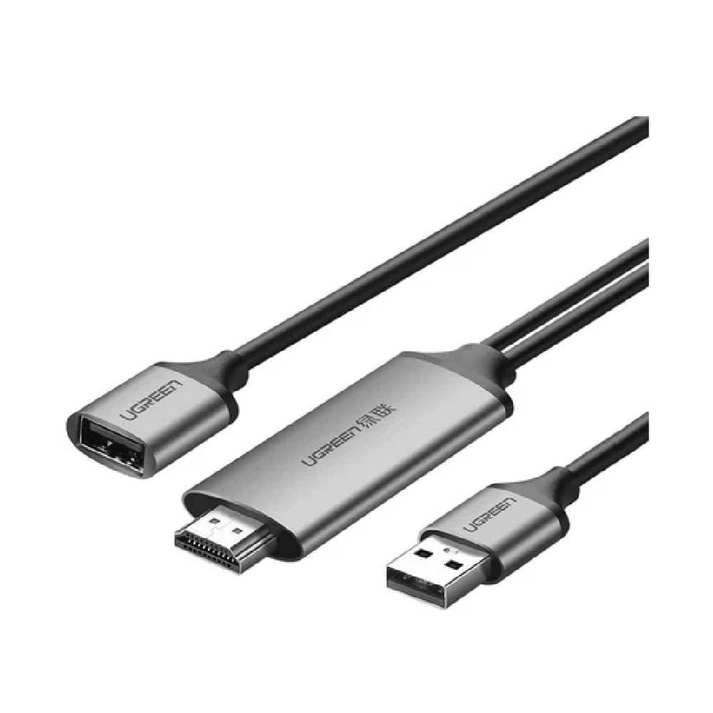 كابل يوجرين HDMI USB إلى HDMI AV رقمي، 50291 - فضي