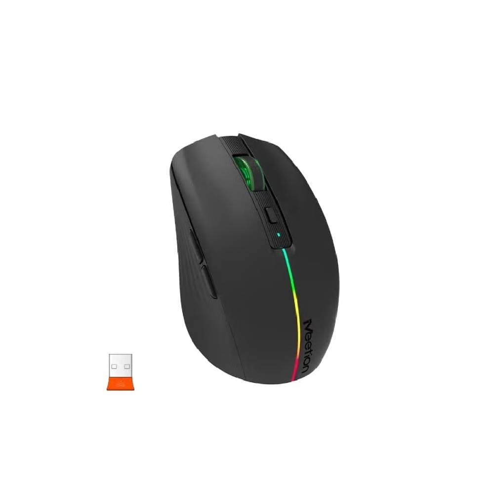 meetion Wireless Mouse 2.4G&Bluetooth Dual Mode BTM002 - Black
