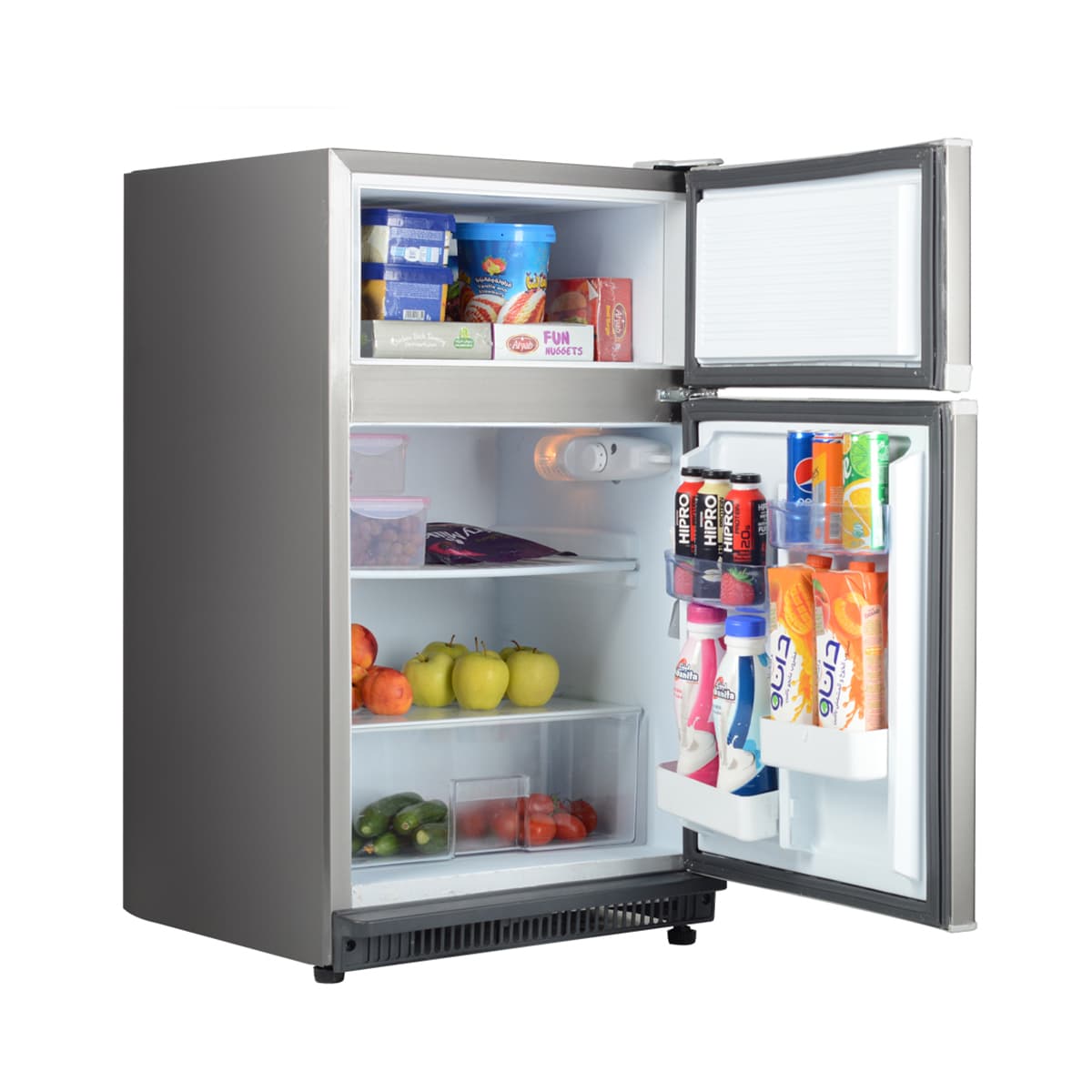 Penguin Mini Bar Refrigerator, Defrost, 150 Liters, Inverter - Silver, FG200