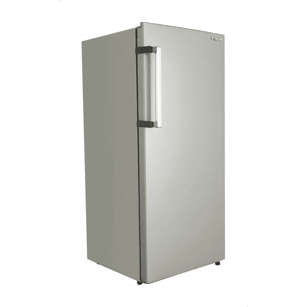 Fresh No Frost Upright Freezer, 130 Liters, 5 Drawers, FNULR250S - Silver