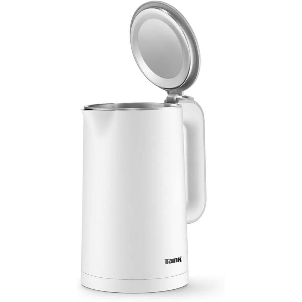 Tank Safe Touch Kettle, 1.5L Capacity, 1500 Watts, White, GS-EK2417