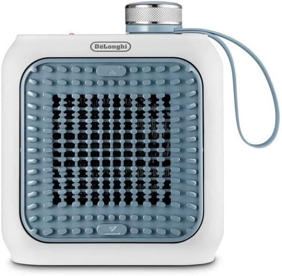 Delonghi Electric Fan Heater, 360 Watt - Light Blue, HFX10B03.LB