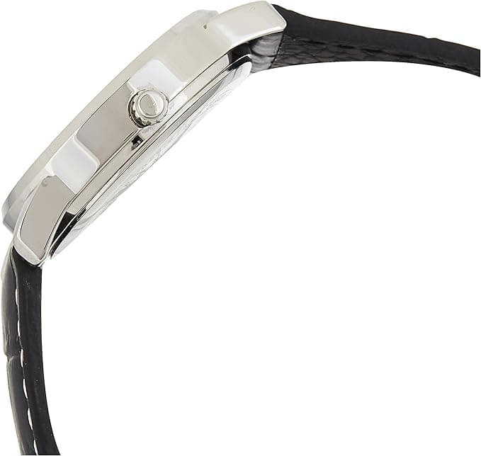 Casio LTP-1303L-1A Enticer Black Analog Leather Ladies Casual Dress Watch