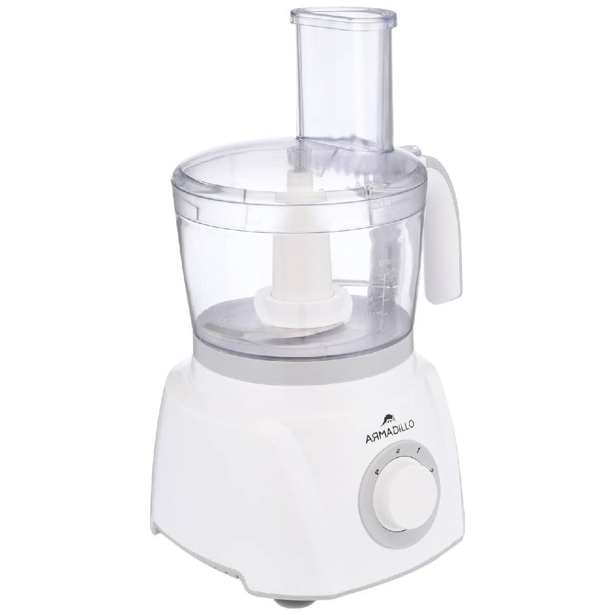 Armadillo Food Processor, 1.5 Liter, 1000 Watt - White, ARM-SDA-KM-WH-0000