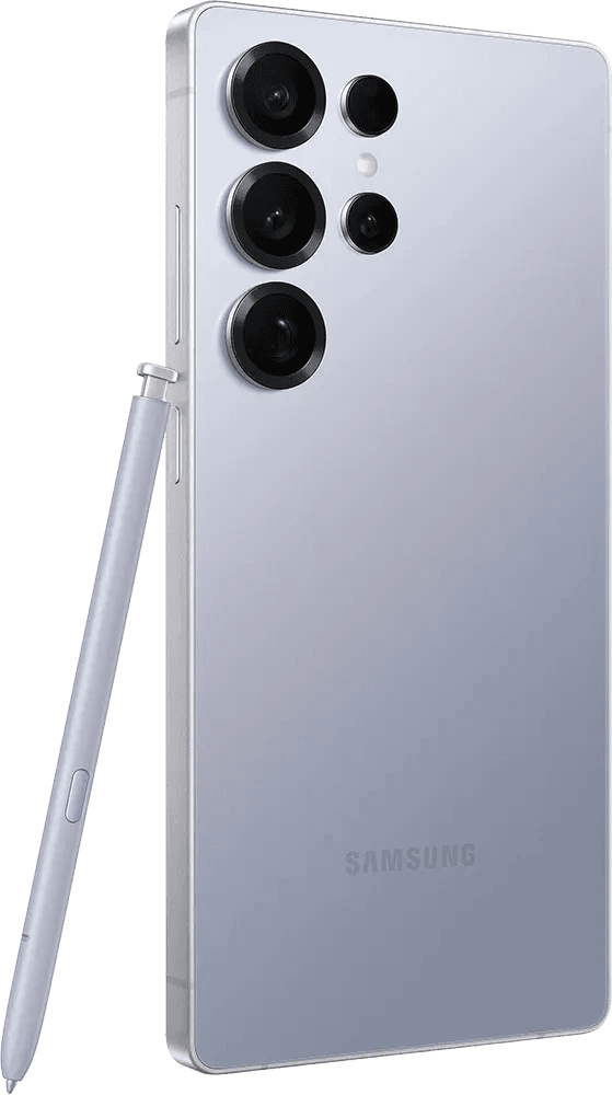 Samsung Galaxy S25 Ultra Dual SIM Mobile Phone, 256 GB, 12 GB Ram, 5G - Titanium Silverblue (One Year Local Warranty)