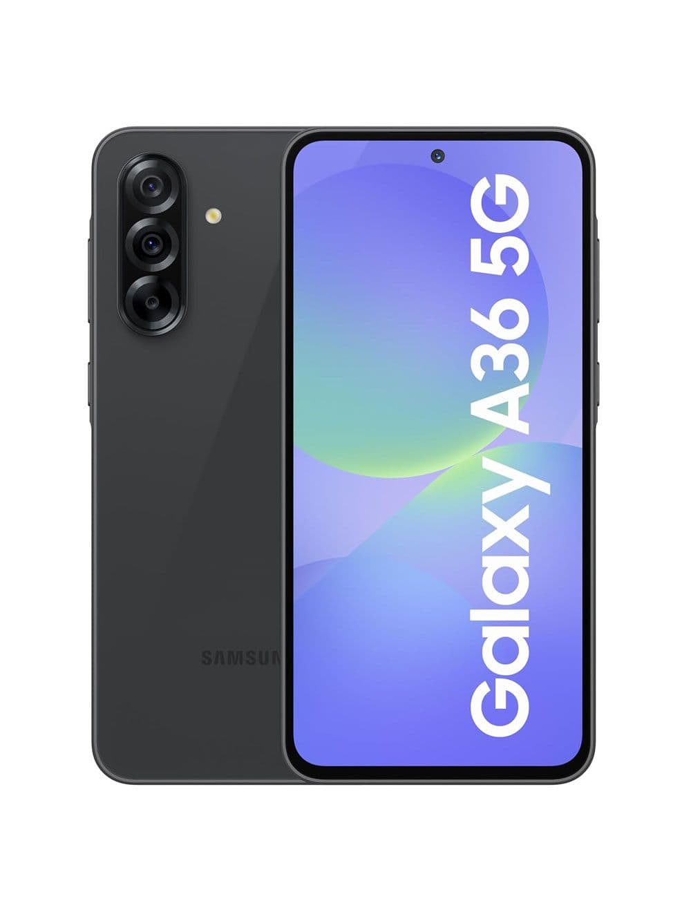 Samsung Galaxy A36 Dual SIM, 128GB, 8GB RAM, 5G - Awesome Black, One Year Local Warranty