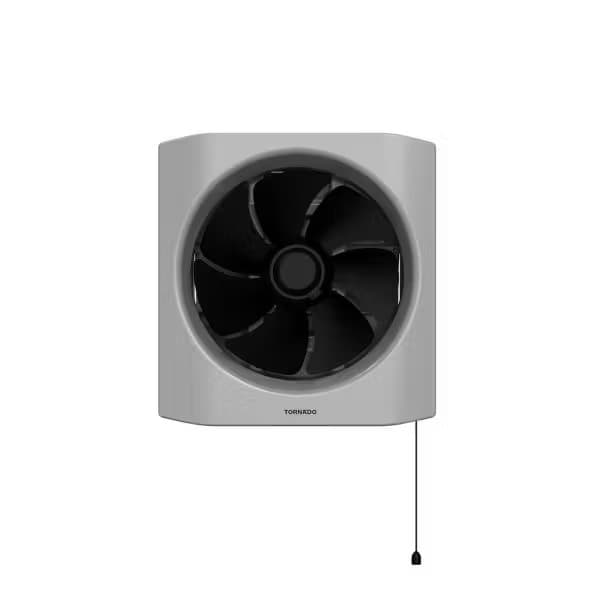 Tornado Exhaust Fan, 25 cm, 2 Directions - Grey Black, TVH-25BG