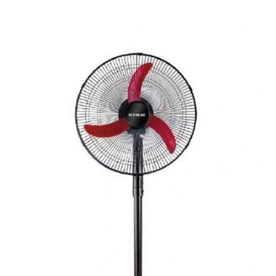 Fresh Al Shabah Stand Fan Without Remote Control, 20 Inch - Black