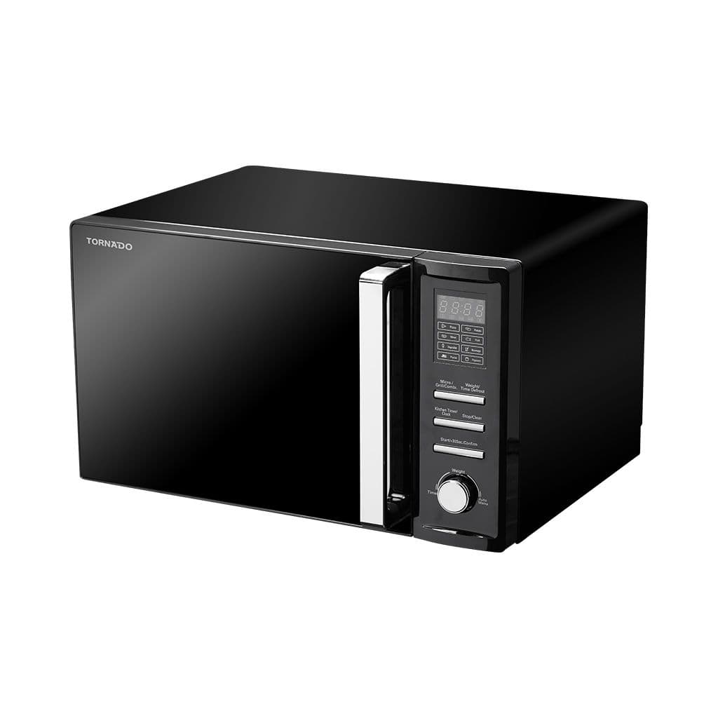 ميكرويف تورنيدو، 36 لتر، 1000 وات، شواية، ديجيتال، MOMC36BBEBK - اسود