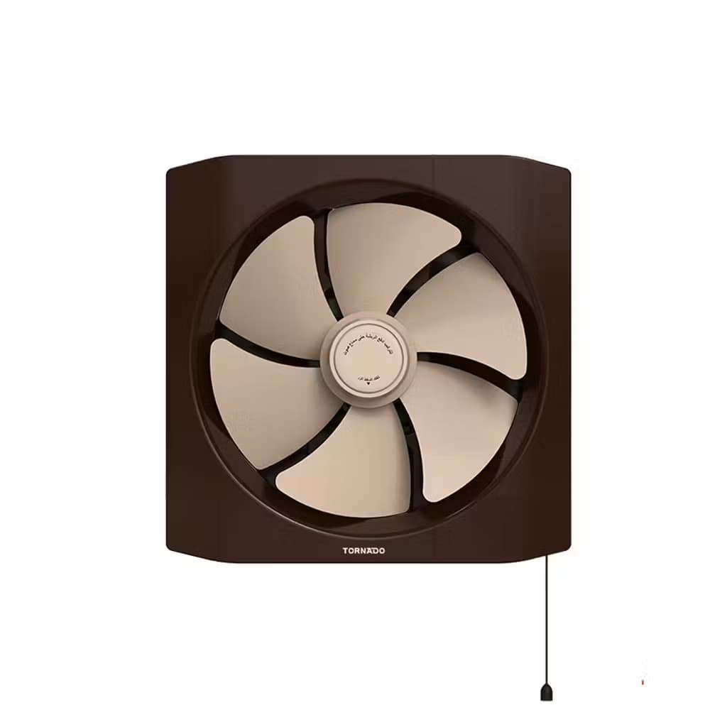 TORNADO Kitchen Ventilating Fan 25 cm Creamy x Brown TVH-25CN