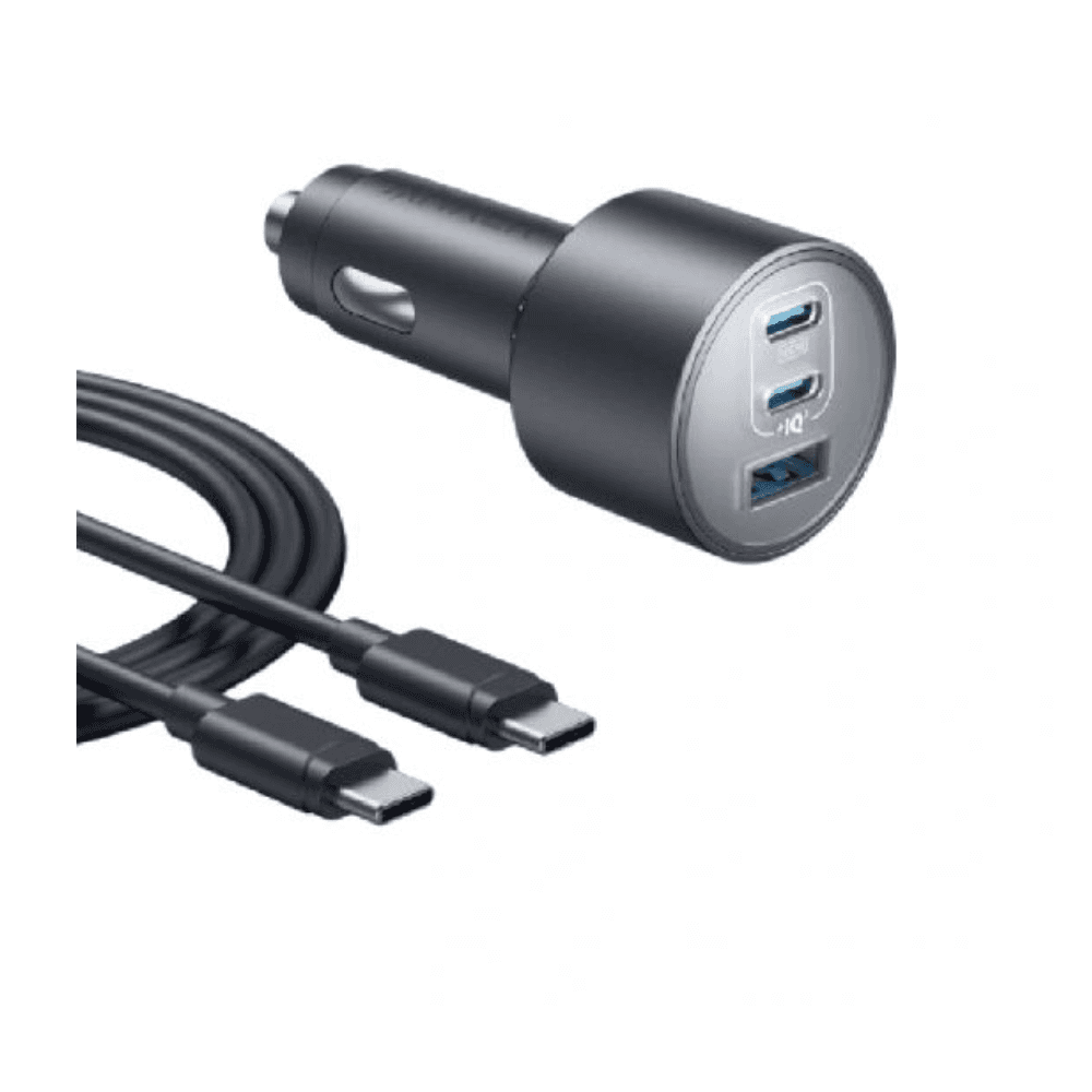 Anker Nano Car Charger 167.5W 3 Ports, B2737HA1 - Black