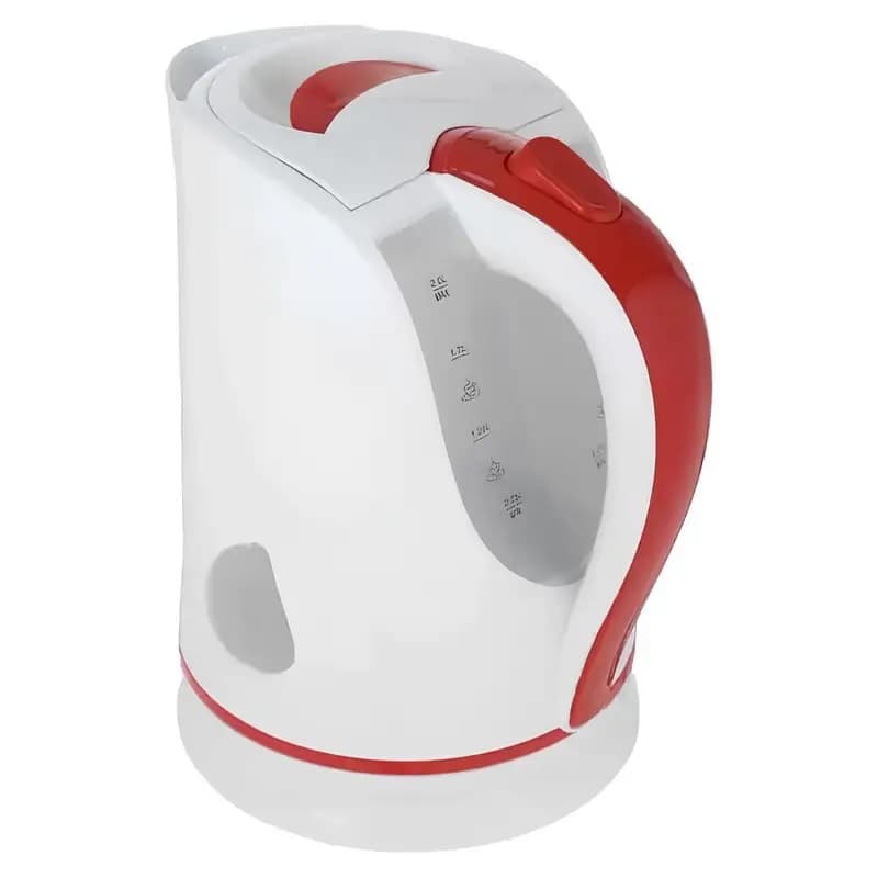 Sary Electric Water Kettle, 2 Liter, 1500 Watt - SRK-PLW21032 White Red