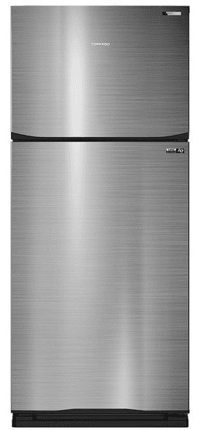 TORNADO Refrigerator 450 Liter No Frost Inverter - Dark Stainless - RF-580TV-DST