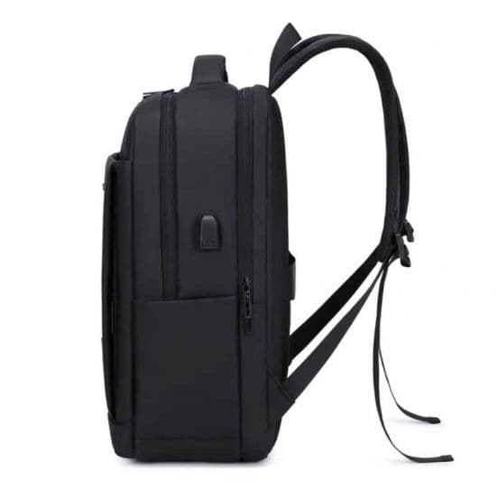 Rahala Laptop Backpack, 15.6 Inch - Black, A901