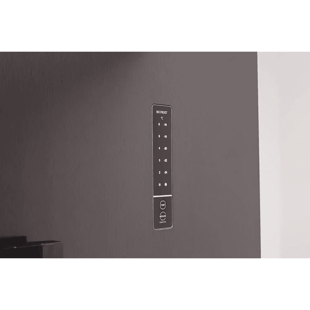 Toshiba Upright Freezer, No Frost, 238 Liters, 7 Drawers, GR-RU312WE-DMN(37H) - Grey