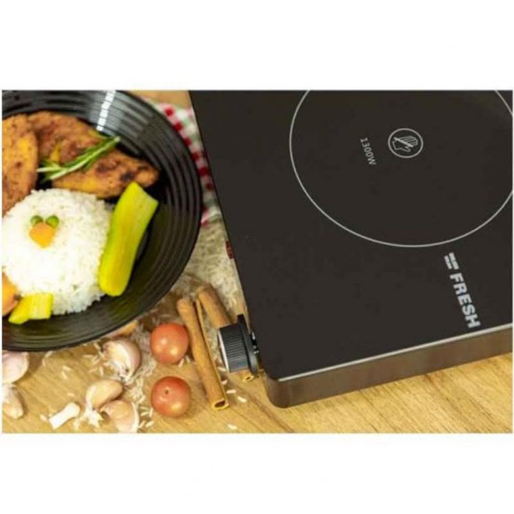 Fresh Hot Plate Double Ceramic, 2800 Watt - Black, F-13424
