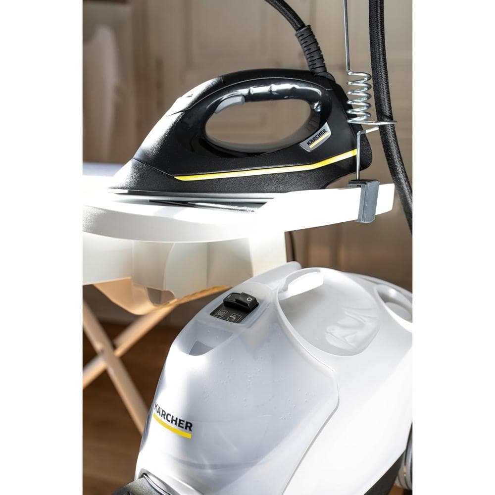 Karcher SC 4 Easy Fix Iron Steam Cleaner with iron kit - white