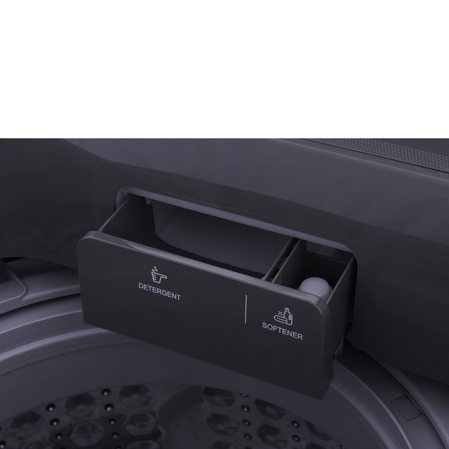 Sharp Washing Machine, Top Load, 9 kg - Silver, ES-TN09GSLP