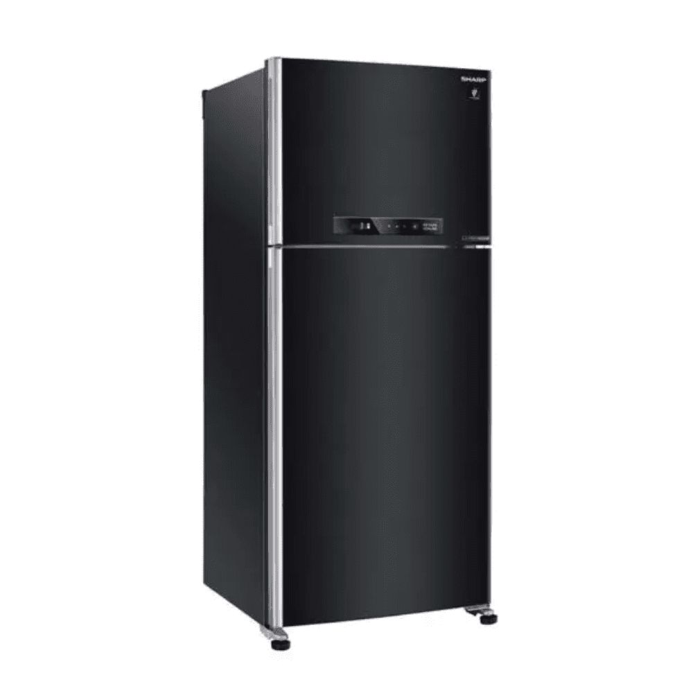 Sharp No Frost Refrigerator, 2 Doors, 396 Liters, Inverter, Digital, SJ-PV48G-BK - Black