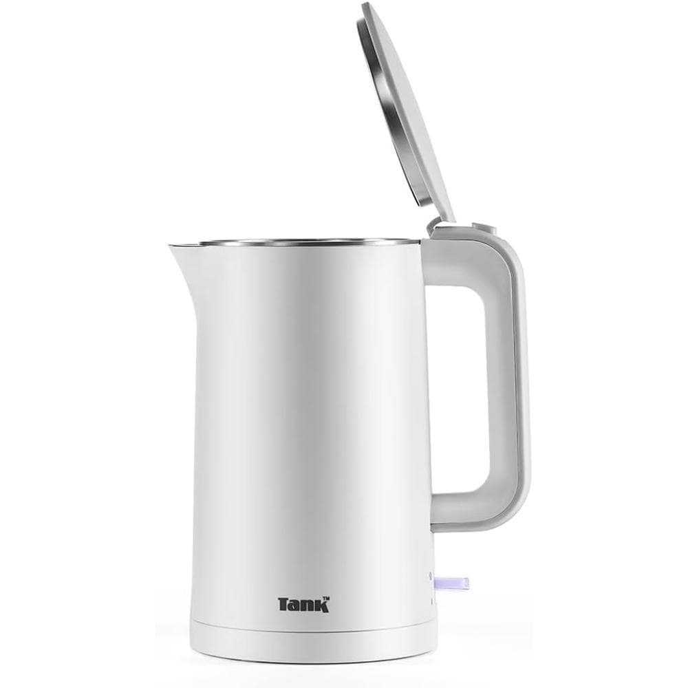 Tank Safe Touch Kettle, 1.5L Capacity, 1500 Watts, White, GS-EK2417