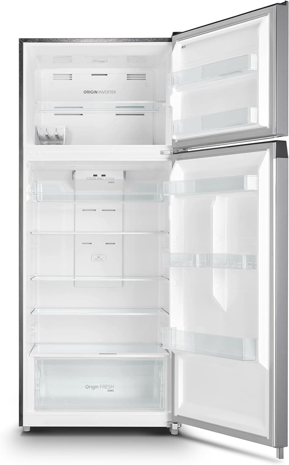 Toshiba Refrigerator, 535 Liters, No Frost, 2 Doors, GR-RT702WE-PMN(02) - Silver