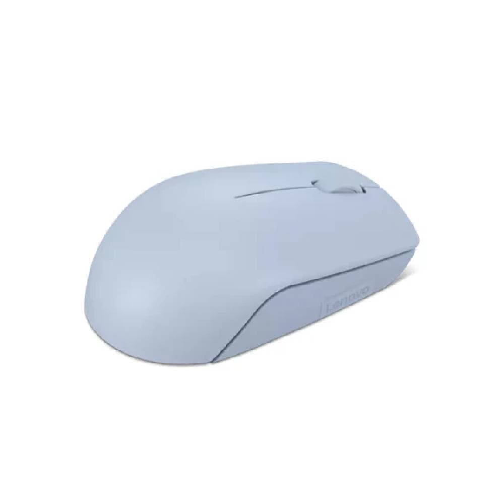 Lenovo 300 Wireless Optical Mouse, 1000 DPI - Light Blue