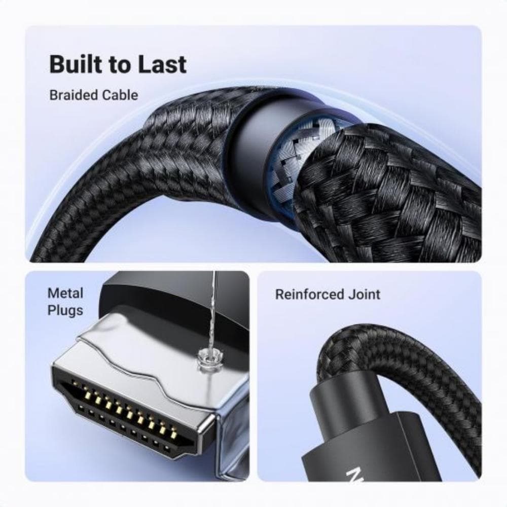 Ugreen HDMI Cable 5M HDMI 8K HDMI 2.1 Ultra HD High-Speed - Black