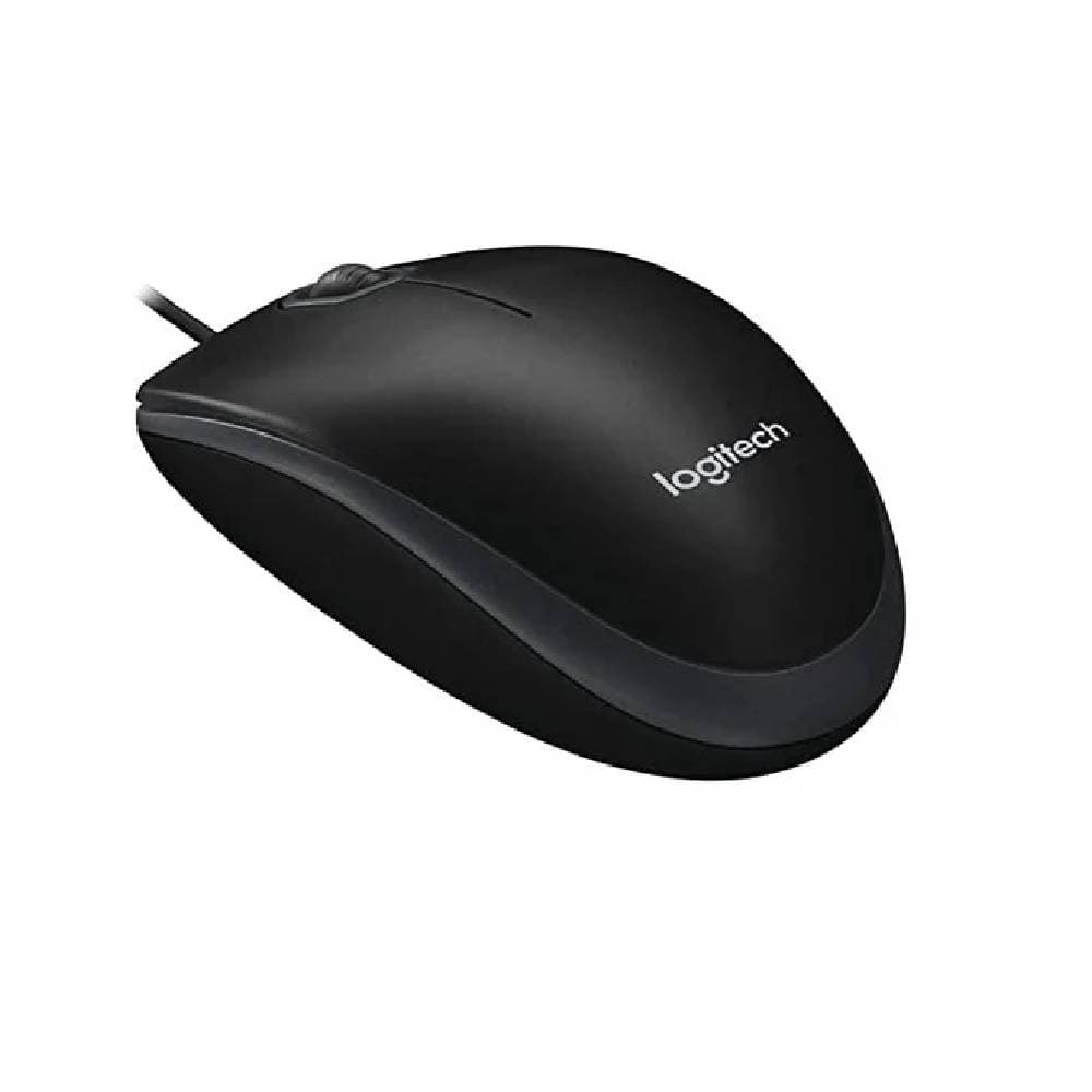 Logitech B100 Optical USB Mouse - Black