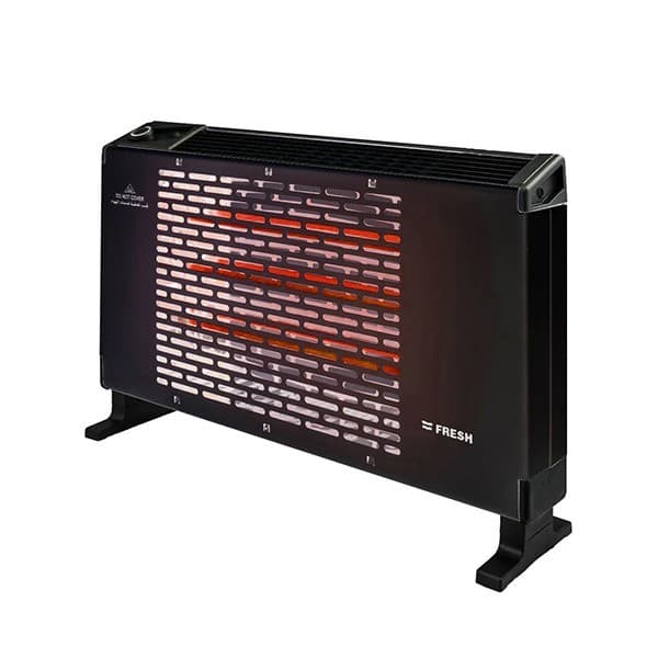 دفاية فريش كوراتز 2100 وات - أسود، شمع , Quratez PSM-210