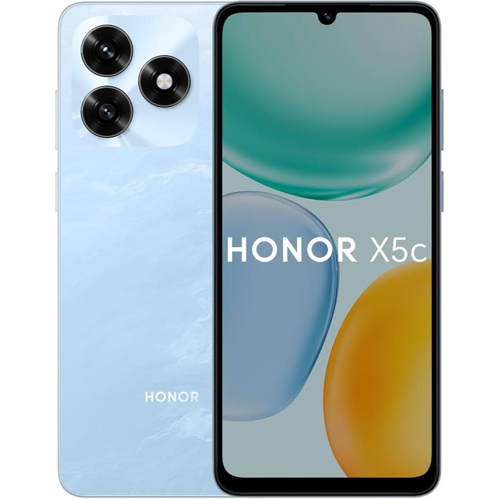 Honor X5c Plus, 128 GB, 4 GB, 4G, Dual SIM - ocean cyan, NLA-LX2P/OC