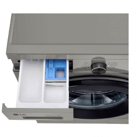 LG Inverter Front Load Washing Machine(Wi-Fi), 7 kg, 1400RPM, F4Y2QYG6P - Silver