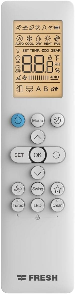 Fresh Split Air Conditioner, Cooling Only, 1.5 HP, White - SFW13C/IP-AG-SFW13C/O-X2