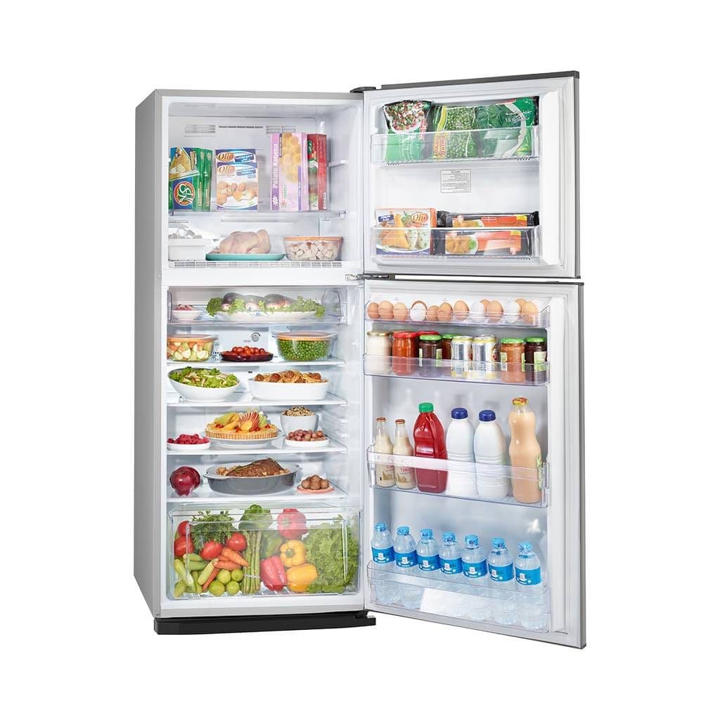 Tornado No Frost Refrigerator, 2 Doors, 304 Liters, RF-33FTV-SL - Silver
